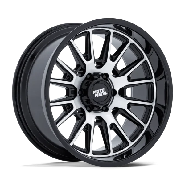 Moto Metal – TEKTON – Black – 20″x10″ -18mm – Summer Wheels – MO814BD20106818N