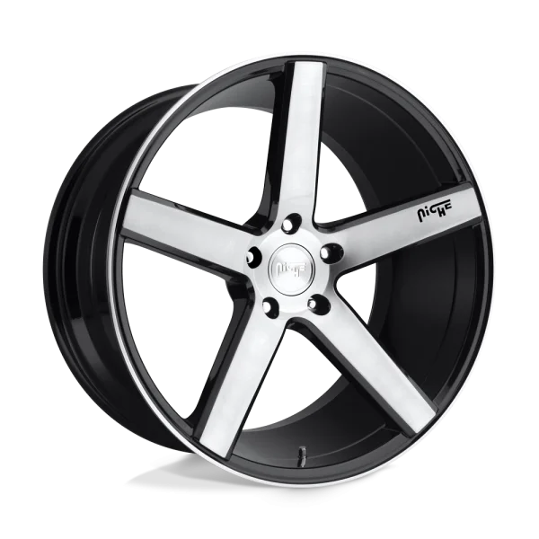 Niche – M124 MILAN – Black – 20″x8.5″ 34mm – Summer Wheels – M1242085F8+34