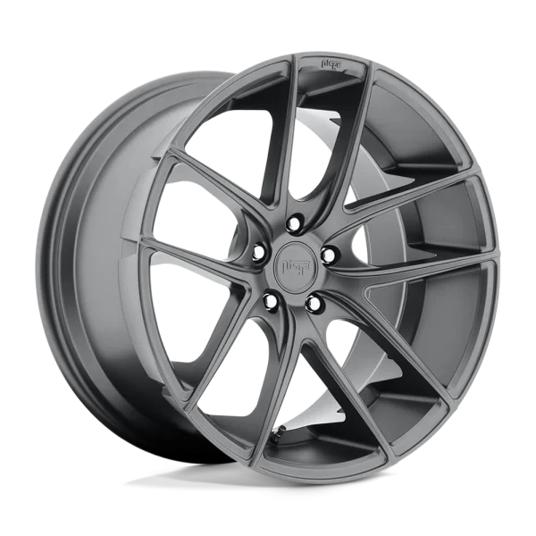 Niche – M129 TARGA – Gunmetal – 17″x8″ 40mm – All weather Wheels – M129178065+40