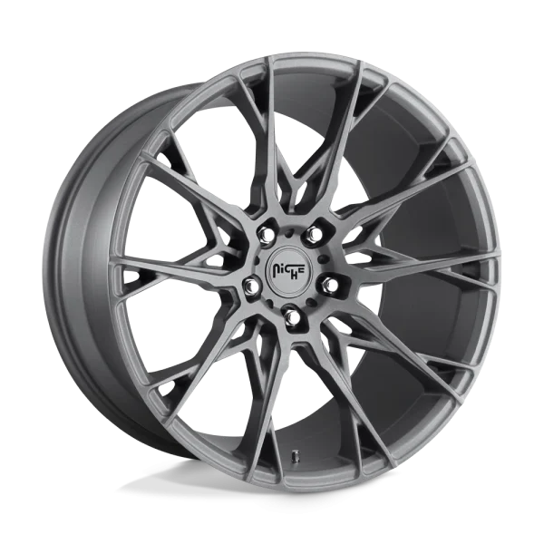 Niche – M182 STACCATO – Gunmetal – 19″x10″ 50mm – All weather Wheels – M182190043+50
