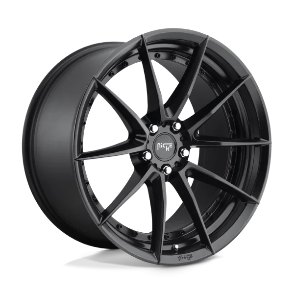 Niche – M196 SECTOR – Black – 19″x8.5″ 35mm – All weather Wheels – M196198565+35