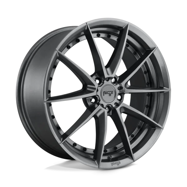 Niche – M197 SECTOR – Gunmetal – 19″x8.5″ 35mm – All weather Wheels – M197198565+35