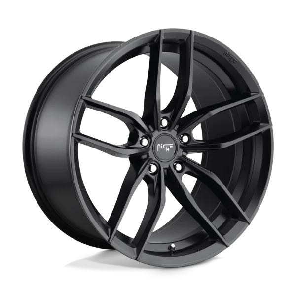 Niche – M203 VOSSO – Black – 17″x8″ 40mm – All weather Wheels – M203178080+40