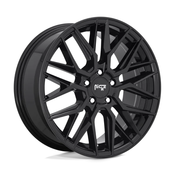 Niche – M224 GAMMA – Black – 18″x8″ 42mm – All weather Wheels – M224188043+42