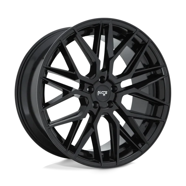 Niche – M224 GAMMA – Black – 22″x10.5″ 35mm – All weather Wheels – M224220575+35