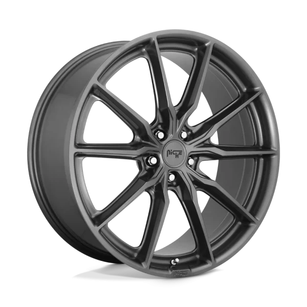 Niche – M239 RAINIER – Gunmetal – 22″x9″ 38mm – All weather Wheels – M239229031+38
