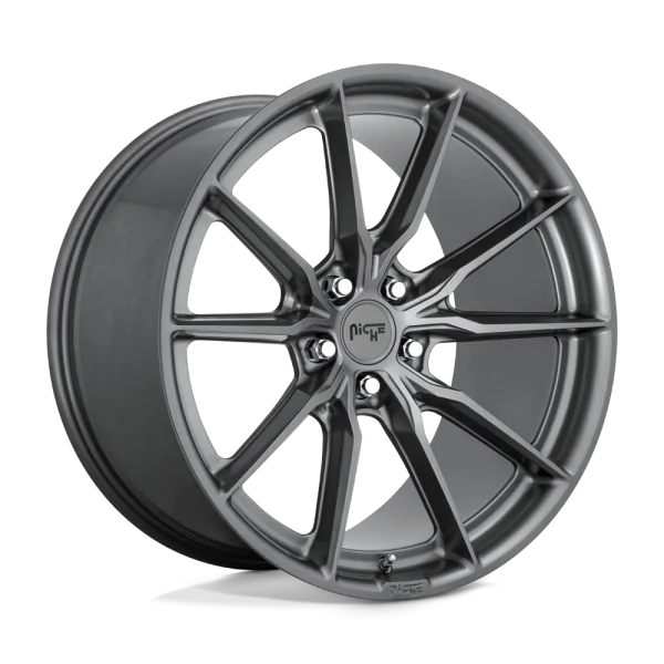 Niche – M239 RAINIER – Gunmetal – 18″x8″ 30mm – All weather Wheels – M239188021+30