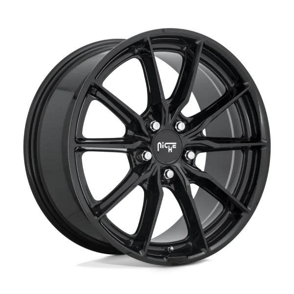Niche – M240 RAINIER – Black – 18″x8″ 42mm – All weather Wheels – M2401880F8+42