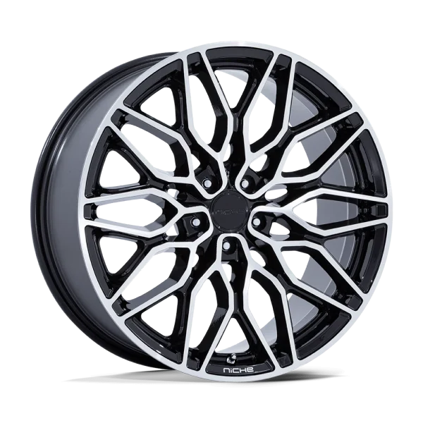 Niche – NC277 CALABRIA 5 – Black – 20″x10.5″ 38mm – Summer Wheels – NC277BD20055238