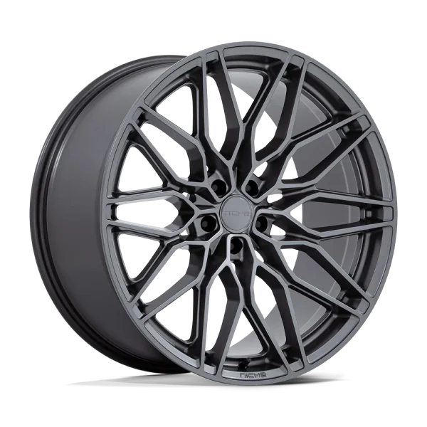 Niche – NC277 CALABRIA 5 – Gunmetal – 20″x10.5″ 38mm – All weather Wheels – NC277AX20055738
