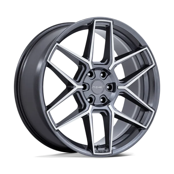 Niche – NC281 RISE – Gunmetal – 20″x10.5″ 38mm – Summer Wheels – NC281AD20055738