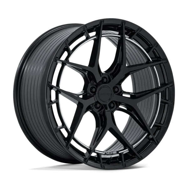Niche – NC286 RIVIERA – Black – 20″x10.5″ 40mm – All weather Wheels – NC286BX20051240