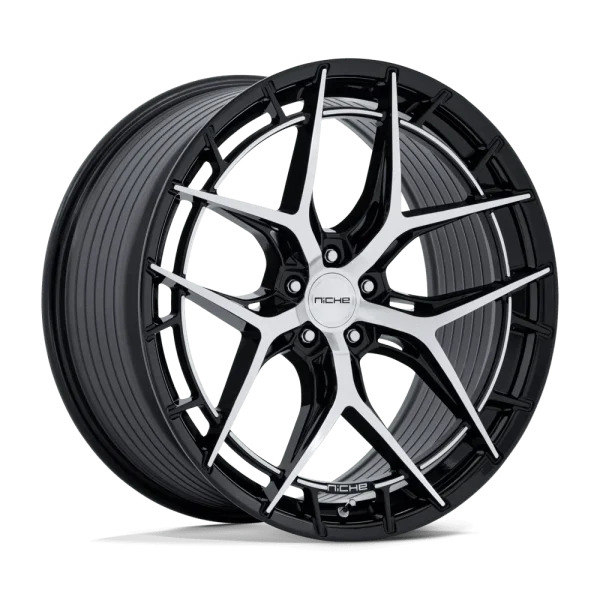 Niche – NC286 RIVIERA – Black – 20″x10.5″ 38mm – Summer Wheels – NC286BD20055638