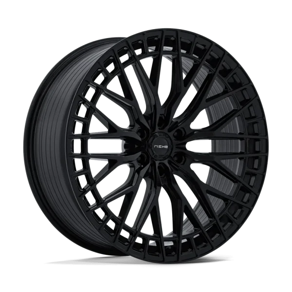 Niche – NC288 GENOA – Black – 24″x10″ 20mm – All weather Wheels – NC288BX24106820