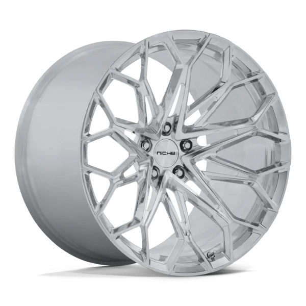 Niche – NC600 MANTA – Polished – 20″x10″ 30mm – Summer Wheels – NC600HX20105W30
