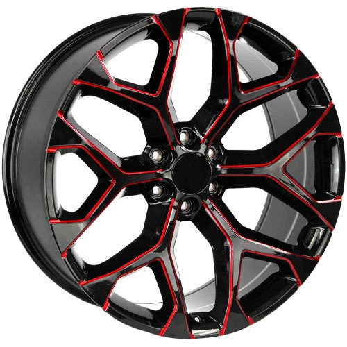 OE Creations – PR177 – Black – 20″x9″ 24mm – Summer Wheels – 177MR-295824