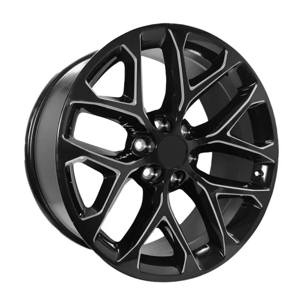 OE Creations – PR177 – Black – 22″x9″ 24mm – Summer Wheels – 177M-2295824