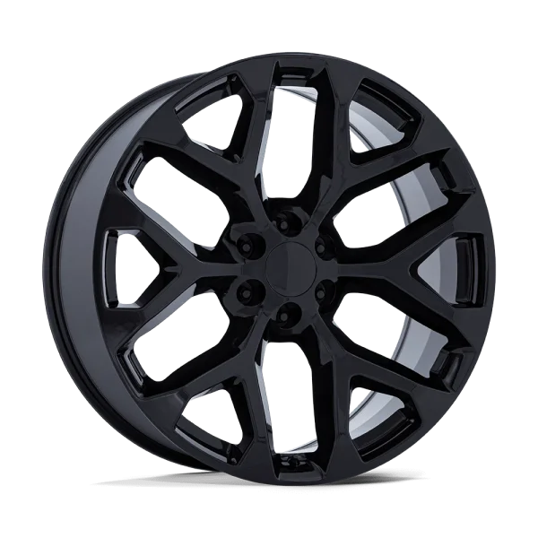 OE Creations – PR177 – Black – 22″x9″ 24mm – All weather Wheels – PR177BX22906124