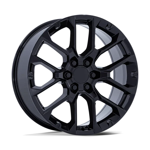 OE Creations – PR224 – Black – 22″x9″ 28mm – All weather Wheels – 224GB-2295828