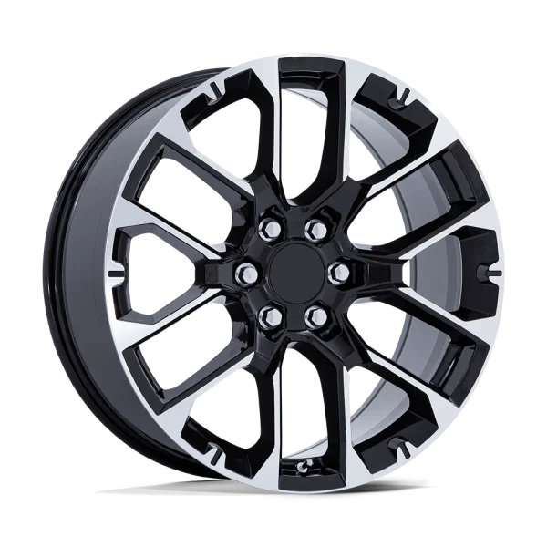 OE Creations – PR224 – Black – 22″x9″ 28mm – Summer Wheels – 224BM-2295828