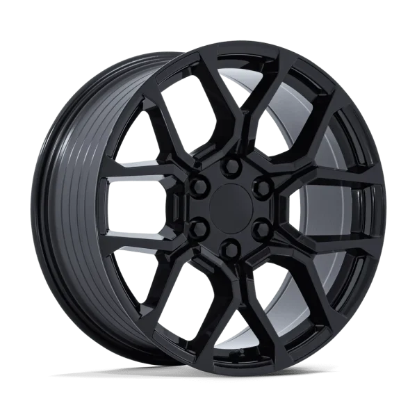 OE Creations – PR233 – Black – 20″x9″ 24mm – All weather Wheels – PR233BX20906124