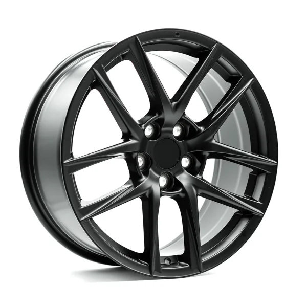 OE+ – LX04 – Black – 17″x7.5″ 32mm – All weather Wheels – LX0417075325114MB