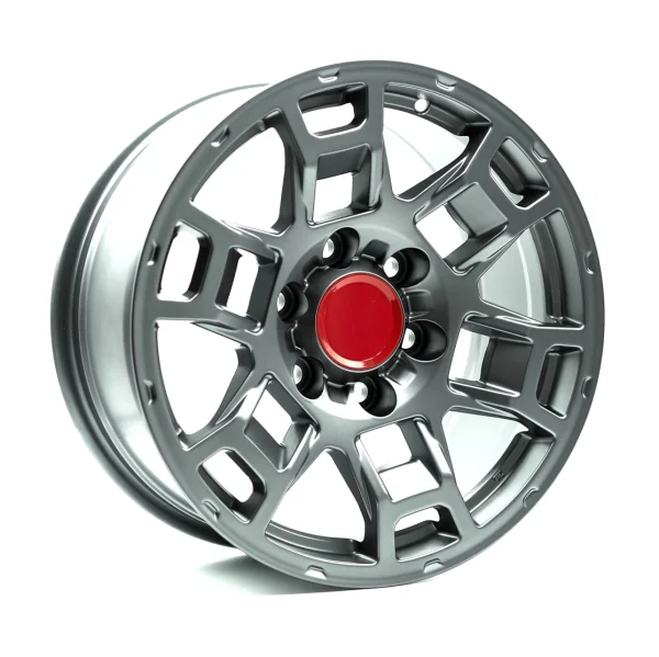 OE+ – TT01S – Gunmetal – 17″x8″ 15mm – All weather Wheels – TT01S17080156139GM