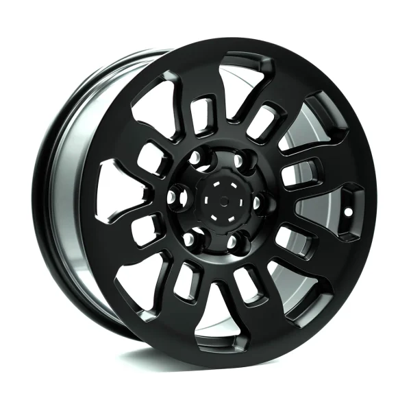 OE+ – TT04 – Black – 17″x8″ 15mm – All weather Wheels – TT0417080156139MB