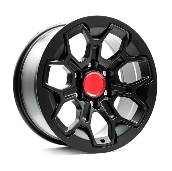 OE+ – TT06 – Black – 17″x8″ 25mm – All weather Wheels – TT0617080256139NMB