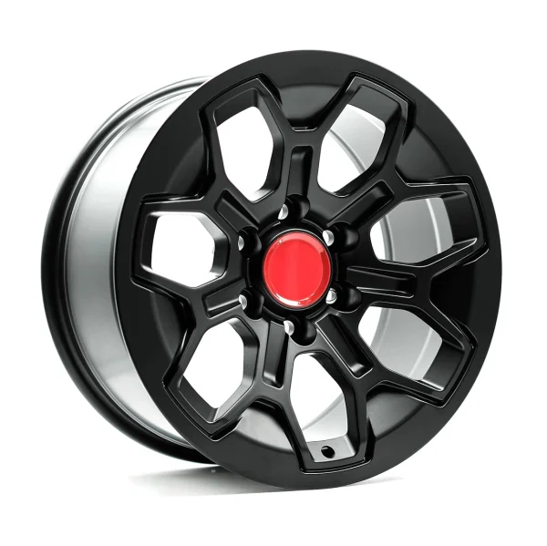 OE+ – TT06 – Black – 17″x8″ 15mm – All weather Wheels – TT0617080156139MB