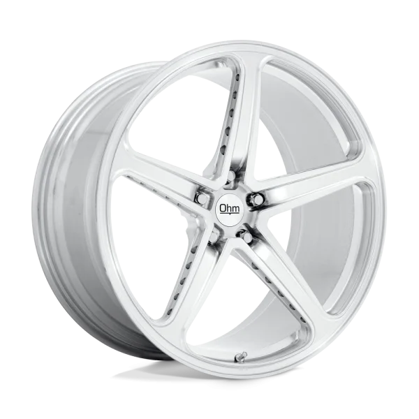 Ohm Wheels – AMP – Silver – 21″x9″ 25mm – Summer Wheels – 2190AMP255120S64