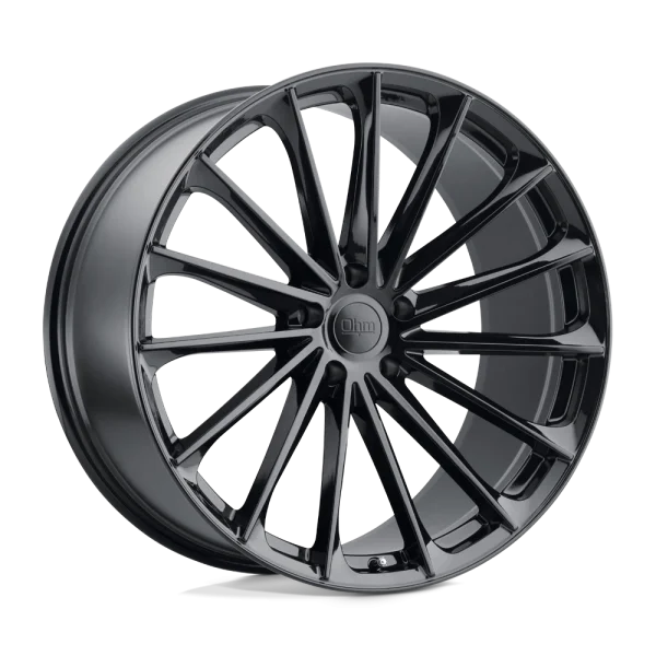 Ohm Wheels – PROTON – Black – 17″x6.5″ 45mm – All weather Wheels – 1765PTN455114B76