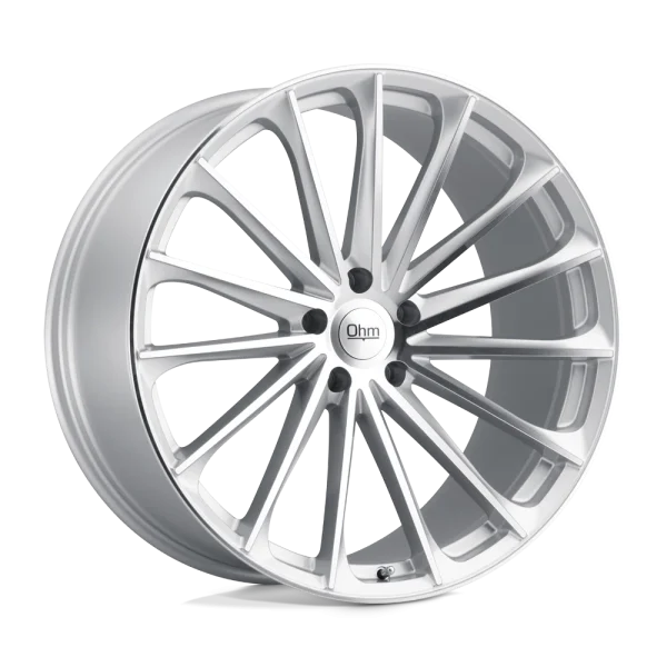 Ohm Wheels – PROTON – Silver – 17″x6.5″ 45mm – Summer Wheels – 1765PTN455105S56