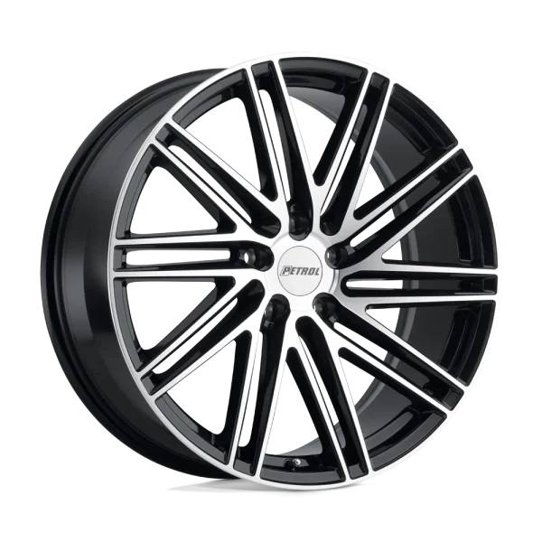 Petrol Wheels – P1C – Black – 17″x8″ 40mm – Summer Wheels – 1780P1C405108F72