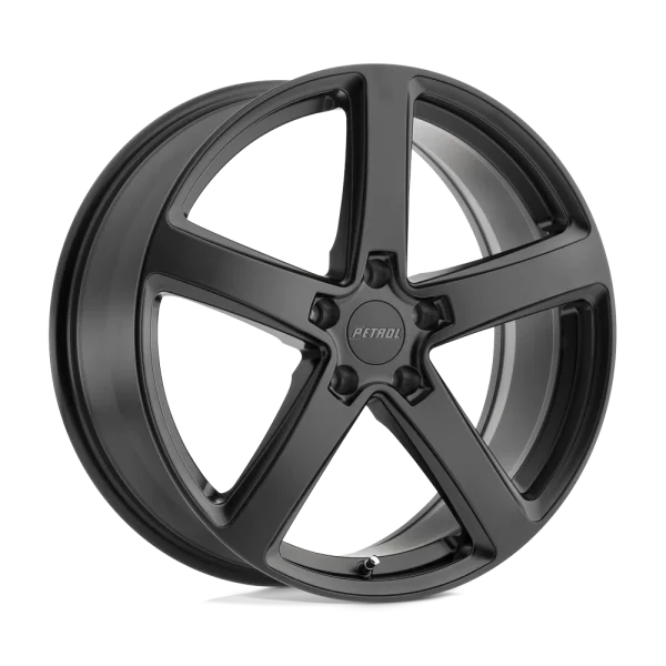 Petrol Wheels – P2A – Black – 17″x8″ 35mm – All weather Wheels – 1780P2A355100M72
