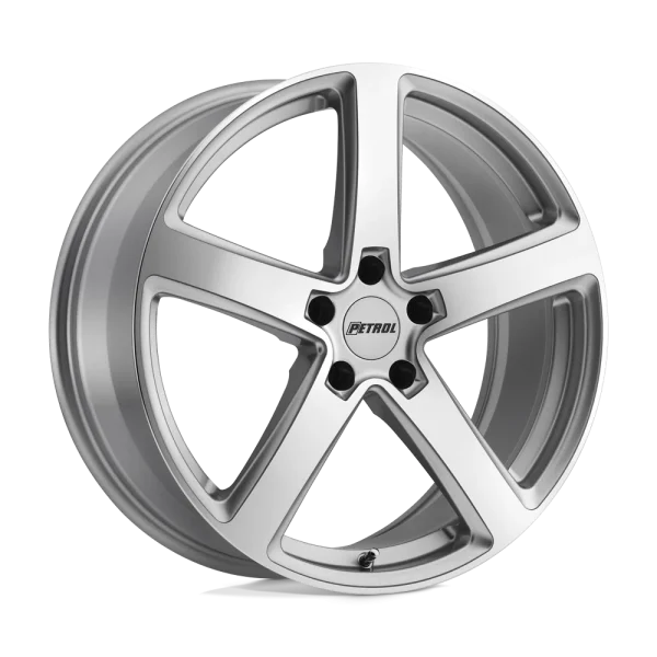 Petrol Wheels – P2A – Silver – 17″x8″ 35mm – Summer Wheels – 1780P2A355100S72