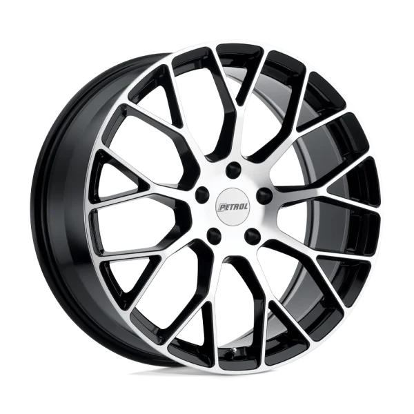 Petrol Wheels – P2B – Black – 16″x7″ 40mm – Summer Wheels – 1670P2B405100F72