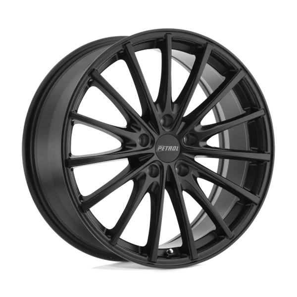 Petrol Wheels – P3A – Black – 17″x8″ 35mm – All weather Wheels – 1780P3A355100M72