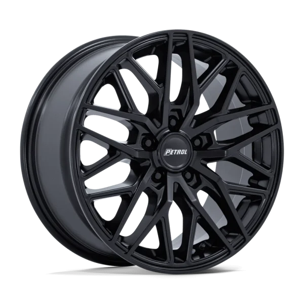 Petrol Wheels – P3E – Black – 17″x8″ 35mm – All weather Wheels – PE004MX17805135