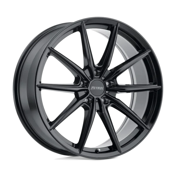Petrol Wheels – P4B – Black – 17″x8″ 40mm – All weather Wheels – 1780P4B405108B72