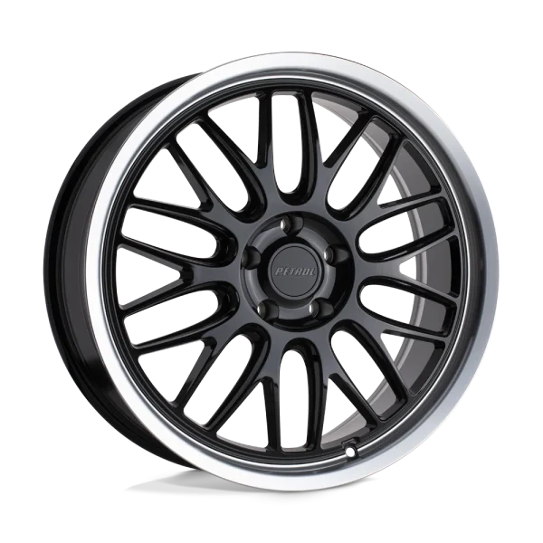 Petrol Wheels – P4C – Black – 16″x7″ 40mm – Summer Wheels – 1670P4C404100B72