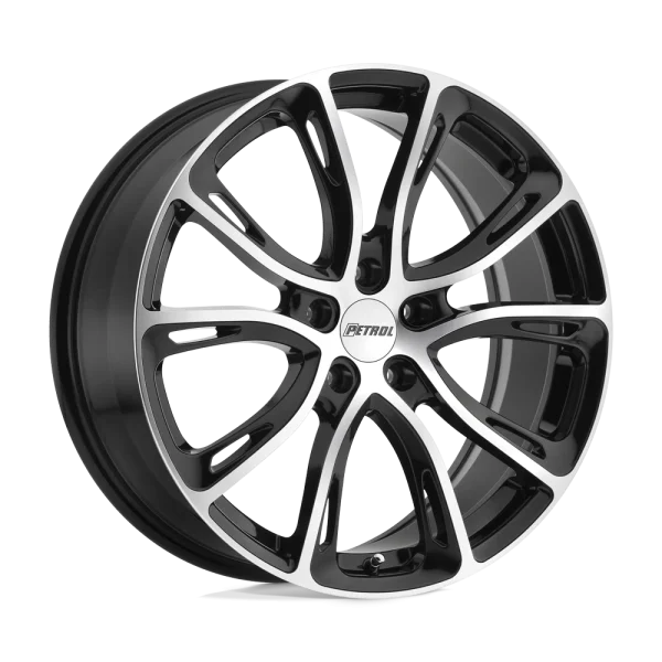 Petrol Wheels – P5A – Black – 17″x7.5″ 35mm – Summer Wheels – 1775P5A355100B72