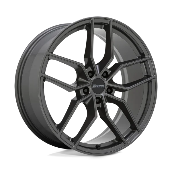 Petrol Wheels – P5C – Gunmetal – 17″x8″ 40mm – All weather Wheels – 1780P5C405108G72