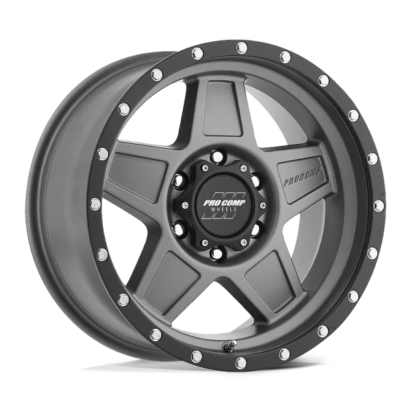 Pro Comp – PA35 PREDATOR – Grey – 17″x8.5″ 0mm – Summer Wheels – PXA2635-78583