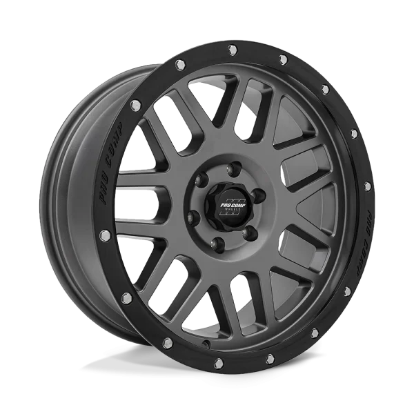 Pro Comp – PA40 VERTIGO – Grey – 17″x9″ -6mm – All weather Wheels – PXA2640-7983