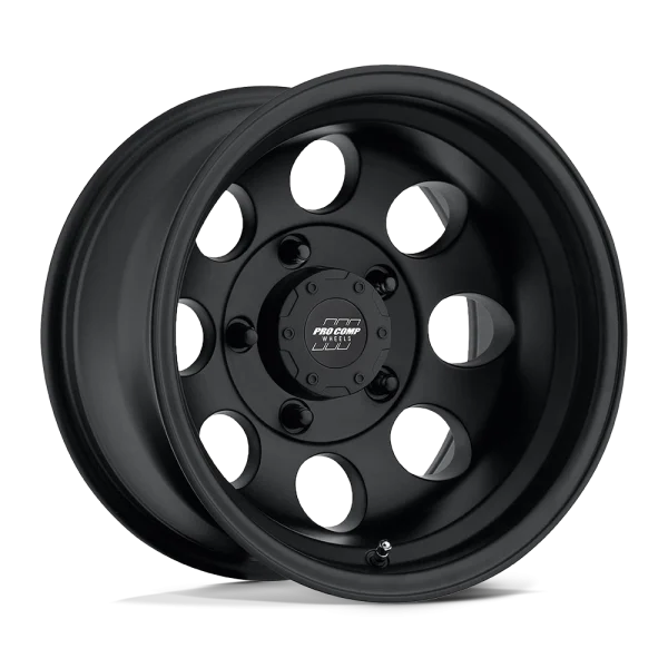 Pro Comp – PA69 VINTAGE – Black – 16″x8″ 0mm – All weather Wheels – PXA7069-6882
