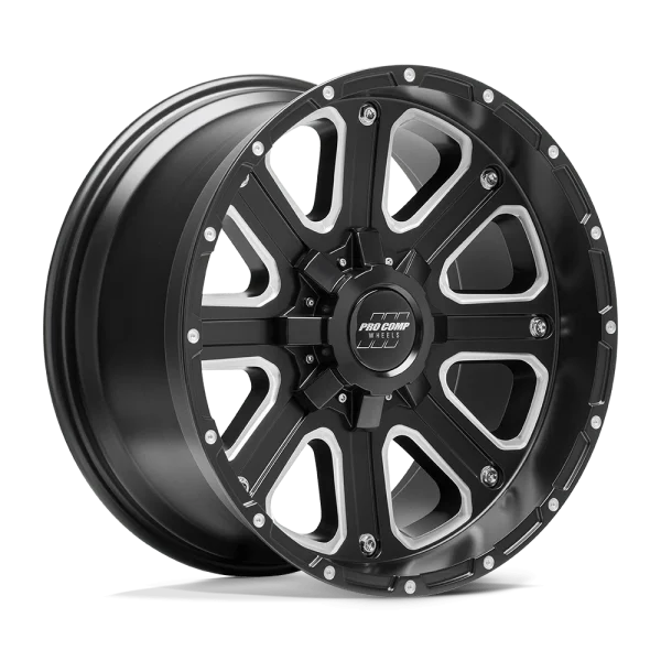 Pro Comp – PA72 AXIS – Black – 17″x9″ -6mm – Summer Wheels – PXA5172-7905