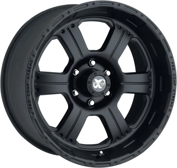 Pro Comp – PA89 KORE – Black – 17″x8″ 0mm – All weather Wheels – PXA7089-7883