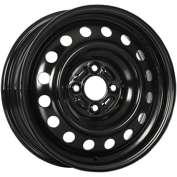 RNB – STEEL WHEEL – Black – 15″x6″ 40mm – All weather Wheels – RNB15006A