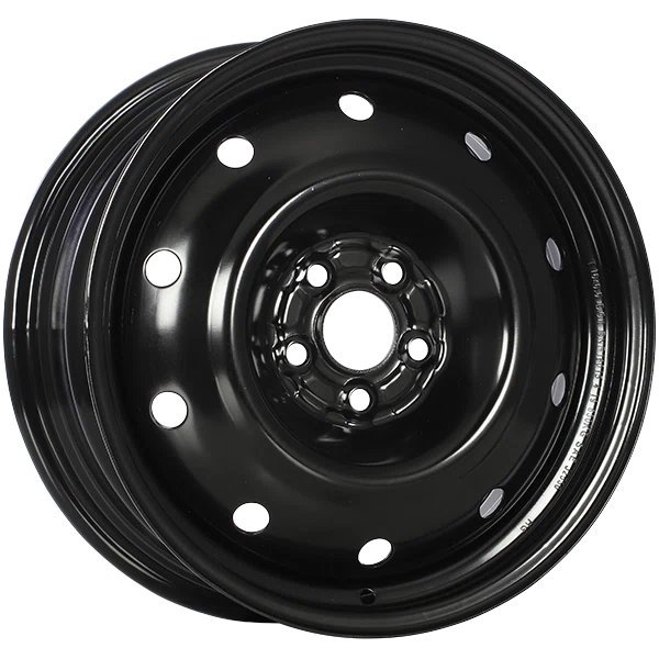 RNB – STEEL WHEEL – Black – 16″x6.5″ 39mm – All weather Wheels – RNB16011B